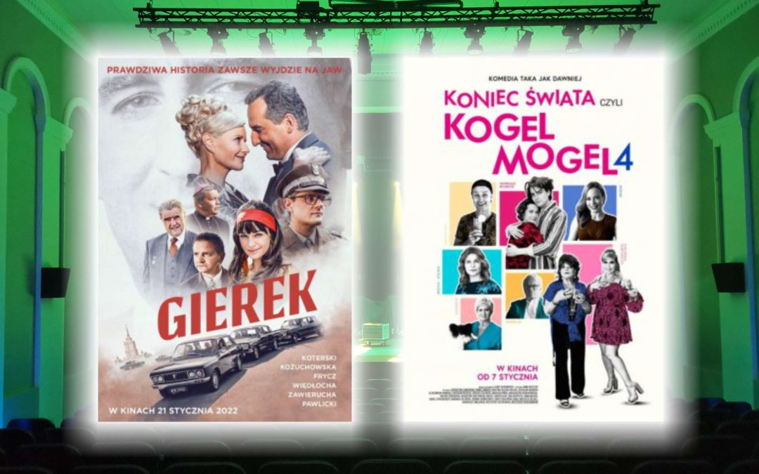 Kto nie zdążył obejrzeć „Gierka” i  „Koniec świata, czyli Kogel Mogel 4” zapraszamy w środę i czwartek