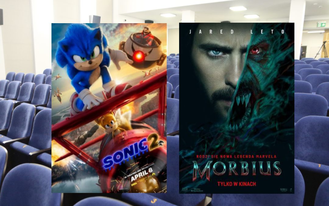 Zapraszamy do kina Apollo na „Sonic 2: Szybki jak błyskawica” i „Morbius”