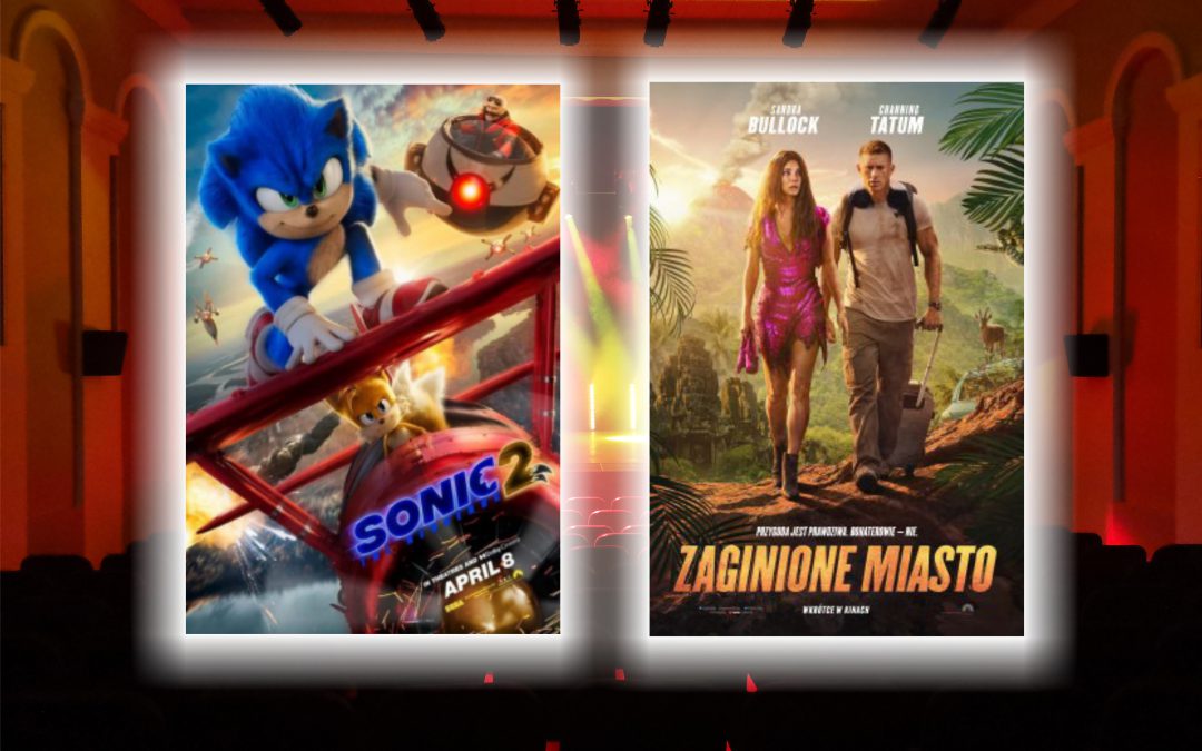 W KINIE APOLLO: „SONIC 2: SZYBKI JAK BŁYSKAWICA” ORAZ „ZAGINIONE MIASTO”