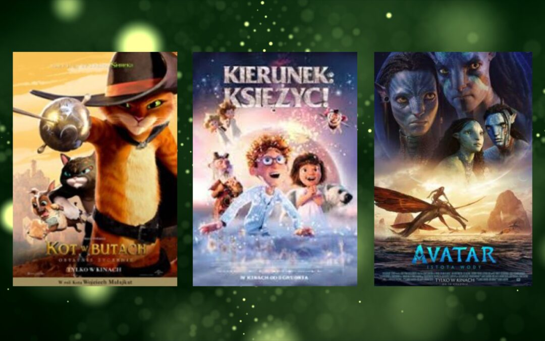 „Avatar-Istota wody”, „Kierunek: Księżyc!” oraz „Kot w butach: Ostatnie życzenia” w Kinie Apollo