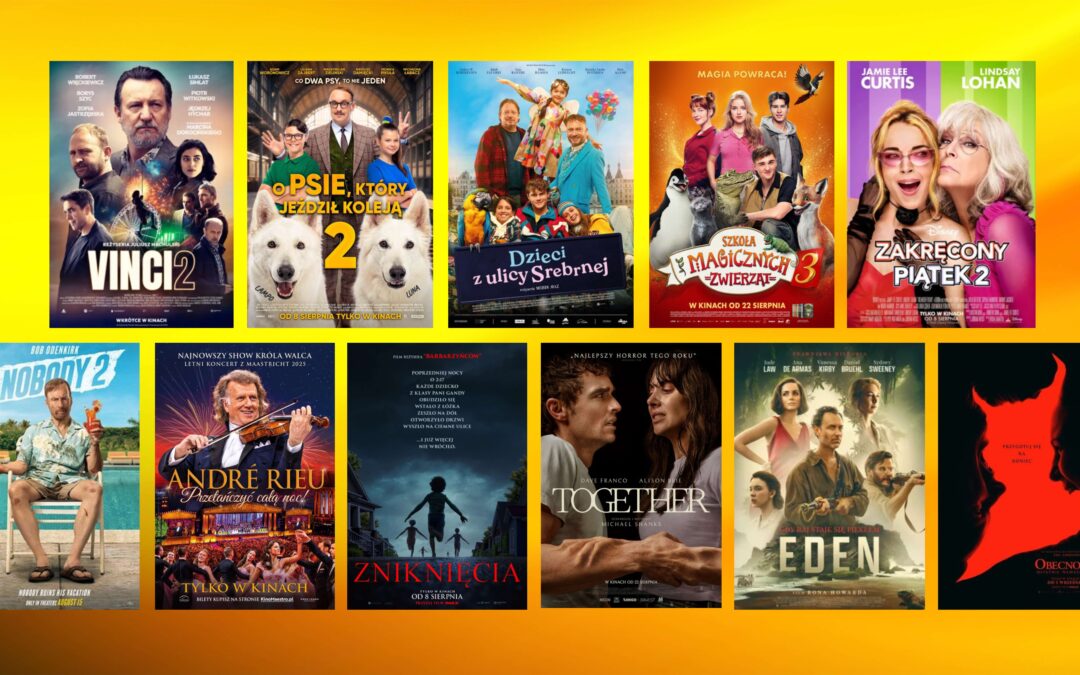 10 filmów i retransmisja koncertu w Kinie Apollo. Zapraszamy