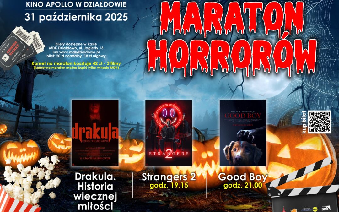 „Pobaw się straszenie” na naszym Maratonie Horrorów w Kinie Apollo