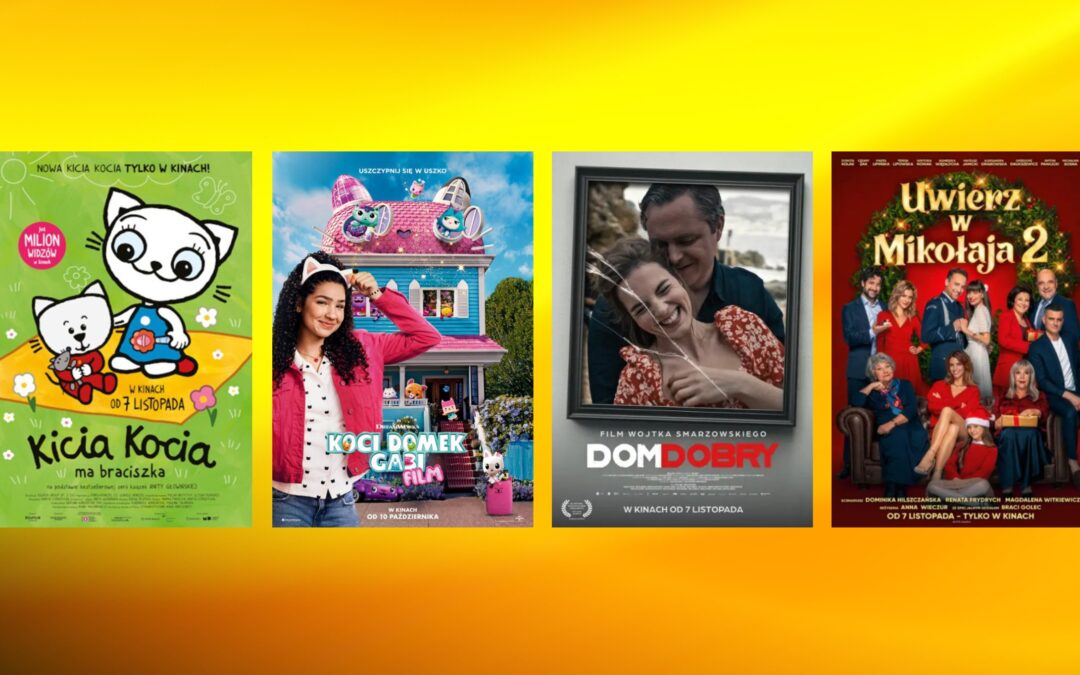 Cztery filmy w naszym Kinie Apollo. Zapraszamy