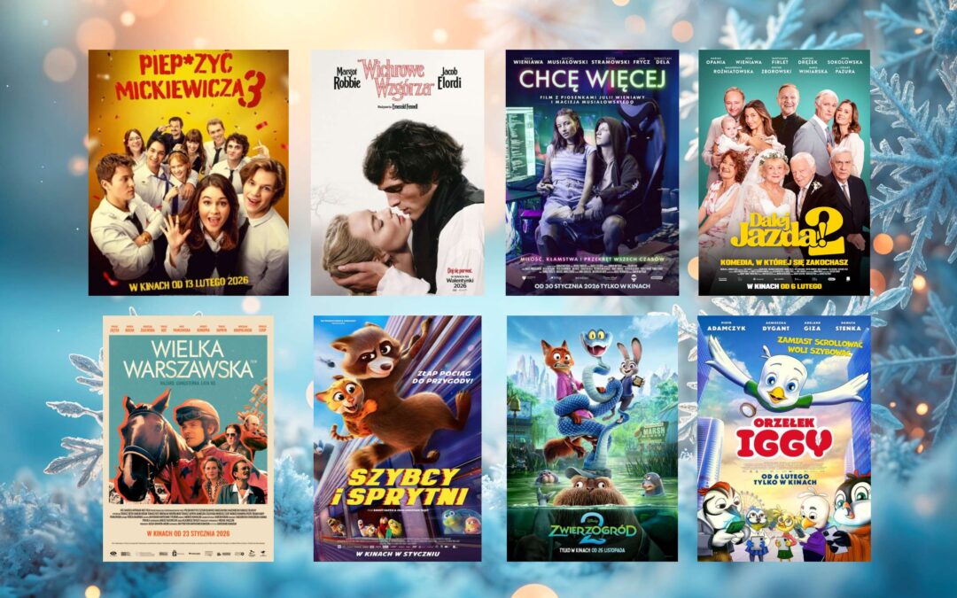 Filmowy czas w Kinie Apollo! Zapraszamy na osiem filmów